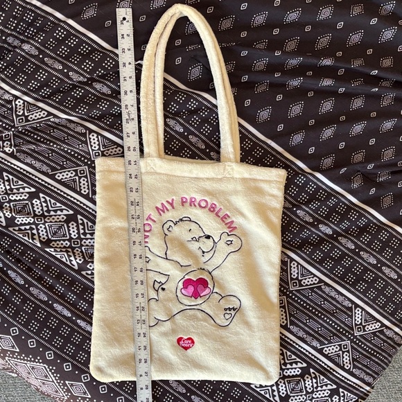 Divided Care Bears Cream Tote Bag - Picture 3 of 5